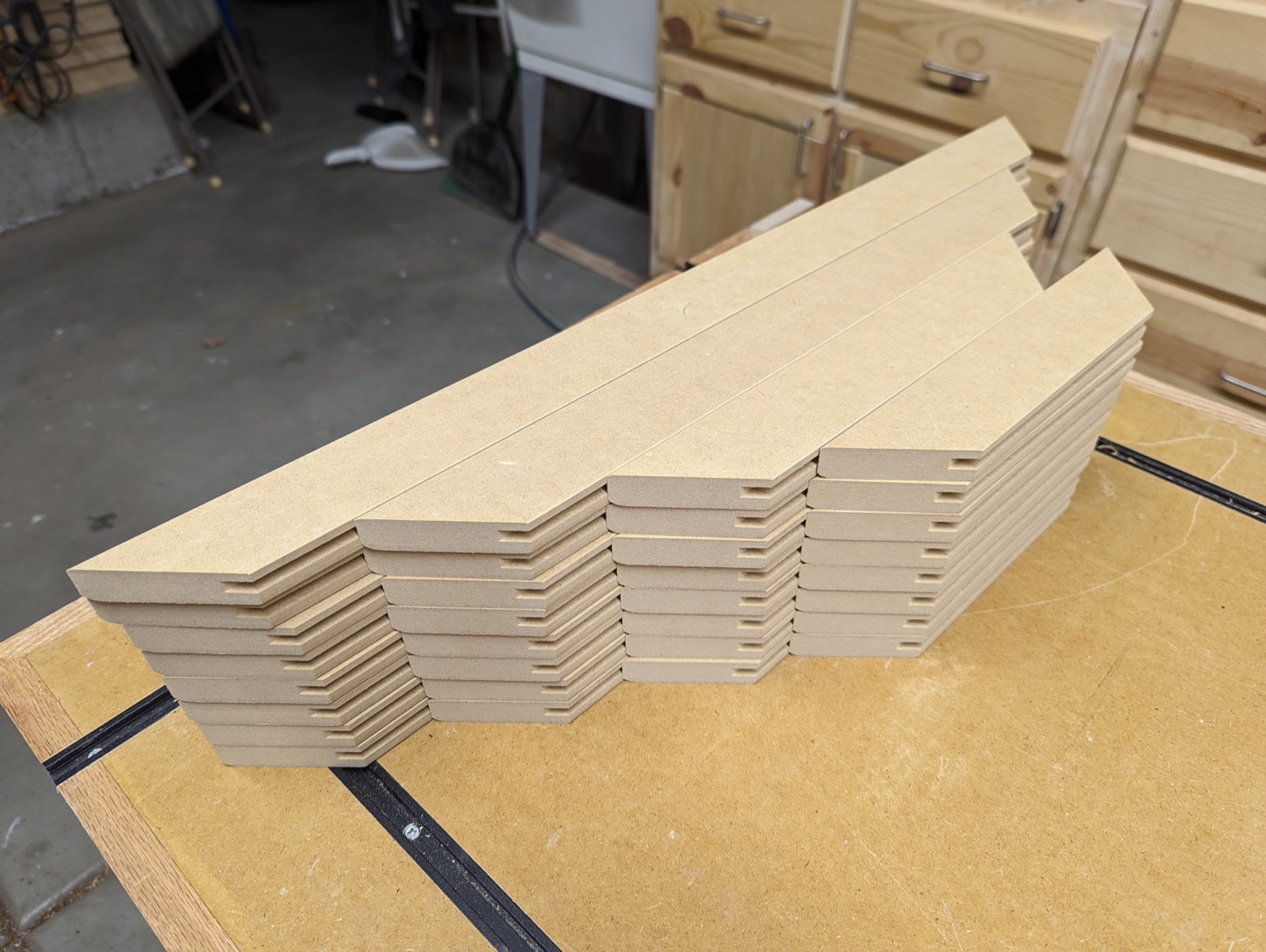 Cabinet door face frames